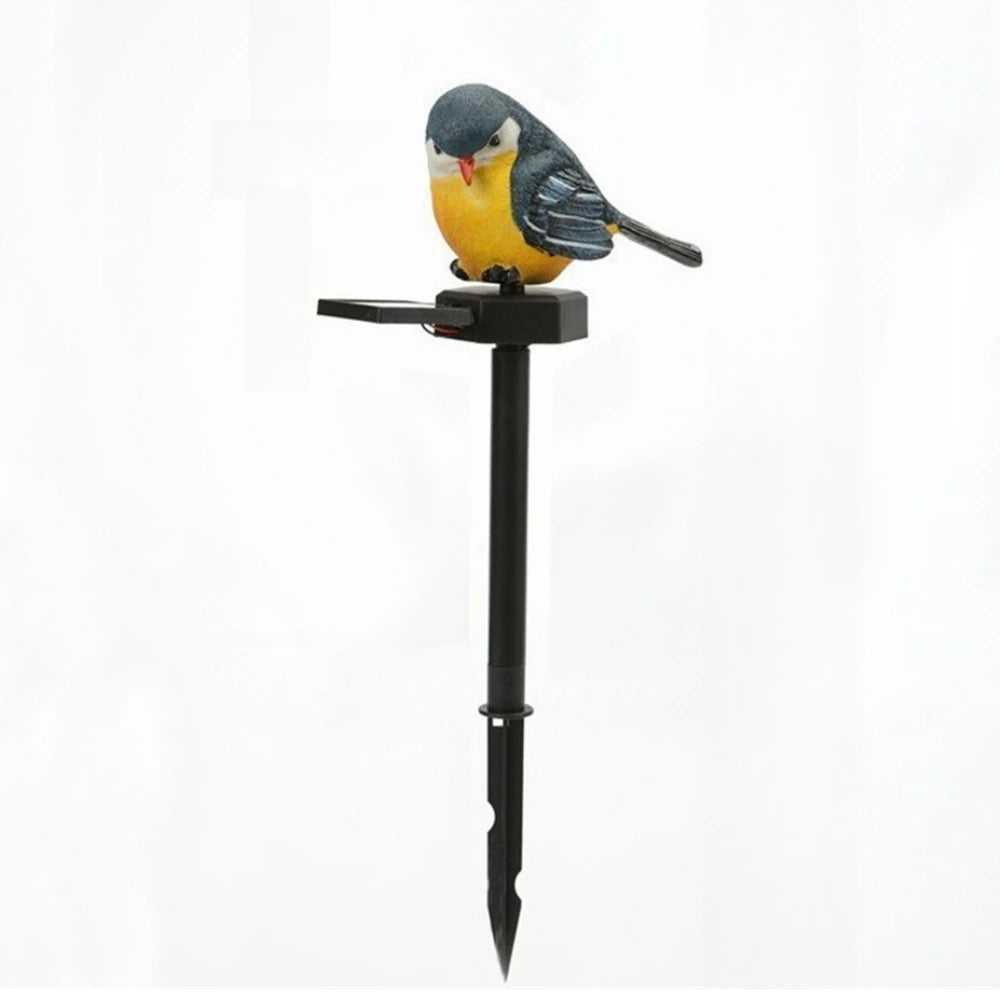 Solar Bird Stake Garden Light