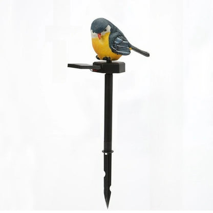 Solar Bird Stake Garden Light