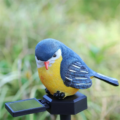 Solar Bird Stake Garden Light